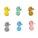 Mini Cute Silicone Hippocampus Beads for DIY Mom Necklace Making - 6pcs (Mix Color) - Buy Online on GoSupps.com
