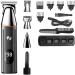 Pro Hair Clipper 5 in 1 Electric Beard Hair Trimmer for Men Grooming Kit Face Hair Clipper Body Trimmer Rechargeable Nose Ear Shaver Wet & Dry - Buy Online on GoSupps.com