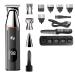 Hair Clippers 5 In 1 Electric Beard Trimmer Kit for Men | Rechargeable Grooming Set with Nose & Ear Shaver - Wet & Dry Use - Buy Online on GoSupps.com