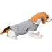 Dog Anti Anxiety Shirt Pet Stress Relief Clothes Pet Calming Wrap Vest Dog Thunder Jacket with Hook Loop and Reflective Strip (S) - Buy Online on GoSupps.com