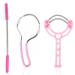 Akjaxqu 3 pieces jumping face hair remover manual epilator spring face hair roller thread epilator tools for face hair removal supply