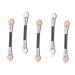 FOMIYES 50pcs Makeup Applicators Eyeshadow Brush Sponge Eyeshadow Makeup Brush Eye Shadow Stick Sponge Head