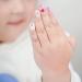 96-Piece Kids Fake Nails Set with Nail Glue - Short False Nails for Children Girls | Pre-Glue, Full Cover, Lovely Design - Ready to Wear Press-On Gel Nails (B) - Buy Online on GoSupps.com