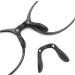 Buy Healvian 6-Piece U-Shaped Anti-Slip Glasses Pads | Durable Support & Protection for Glasses | Black Accessories for Comfortable Wear - Buy Online on GoSupps.com