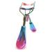 Long Lasting Eyelash Curler Professional Lightweight Manual Silicone Portable Non-Slip Makeup Tool for Eyelashes
