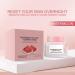  LAKIYING Watermelon sleep mask softens the facial moisturizer with AHA hyaluronate for skincare and the anti-aging gel mask (50 ml) hydrates oily skin overnight - Buy Online on GoSupps.com