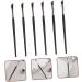 Angoily 6pcs Eyebrow Brush Makeup Brush Gel Eyeliner Pencil Angled Makeup Supplies Cangzhou Flat Miss - Buy Online on GoSupps.com