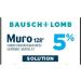 Muro 128 5% Sodium Chloride Hypertonicity Ophthalmic Solution from Bausch + Lomb 0.5 Fl Oz (15 mL) - 3 Pack - Buy Online on GoSupps.com