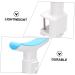 NOLITOY Posture Corrector - Adjustable Silicone Support Brace for Sitting - Improve Posture & Vision - 1pc Blue - Buy Online on GoSupps.com