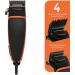 Paul Anthony 'Pro Series P200' Corded Hair Clipper - Lightweight - Self Sharpening Stainless Steel Blades - 4X Comb Guides - Precision Taper - Powerful Quiet Motor - Black/Orange - H5124 - Buy Online on GoSupps.com