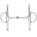 Shires Full Cheek Eggbutt Snaffle Silver 5"
