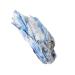 Room Decoration Natural Quartz Cyanite Stripe Crystal Raw Stone Gemtsone Irregular Blue Kyanite Rough Stone Specimen (Size : 300-350g)
