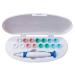 JFENG Q-Grips Ear Wax Cleaners Safe Ear Wax Remover with Sucker Ear Wax Removal Tool with 16 Pcs Silicone Washable Tips Soft Suitable for Kids & Family Blue