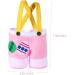Alipis Trousers for Age Themed Kids Party Lovely Portable Style Candy Bag Suspender on Cartoon Storage 18X15X7CM Pink - Buy Online on GoSupps.com