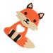 Hohopeti 1pc Silicone Baby Teether Baby Soother Children Toys Infant Toys Teething Chain Accessory Cartoon Molar Toy Infant Chewing Plaything Teething Stick Food Grade Silicone Chew Baby