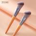 Angled Contour Blush Brush - Soft Makeup Brush for Blending & Contouring | Wooden Beauty Tool M02 - International Shipping Available - Buy Online on GoSupps.com