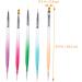 minkissy 5 Sets Nail Pen Aluminum Painting Pen Crystal - Buy Online on GoSupps.com