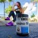 PEScience Amino IV Raspberry Grape 60 Scoop BCAA & EAA Powder with Electrolytes - Buy Online on GoSupps.com