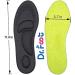 Dr. Foot Arch Support Insoles for Plantar Fasciitis & Heel Pain - Diabetic Anti-Sweat Foam Insoles for Shock Absorption - Size L | 712 US Men's Black - Buy Online on GoSupps.com