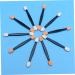FOMIYES 100pcs Makeup Eyeshadow Cosmetics Sponge Applicator Eye Shadow Make up Makeup Tools - Buy Online on GoSupps.com