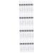 FOMIYES 48 Pcs Eyeliner Pencil Liquid Eyeliner White Eyeshadow Pencil Makeup Eyeliner Applicator Water Proof
