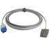 Sino-k Compatible for Trusignal TS-SP-D Spo2 Sensor Pediatric Soft 3.2 ft 9 Pins Connector FDA/CE Approved