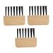DOITOOL Ensemble Doutils De Nettoyage De Brosse Cheveux 3 Pi ces Peigne pilateur Peigne Brosse De Nettoyage De Cheveux 6.2X5.4X1.5CM couleur assortie