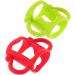 ibasenice 4 Pcs Silicone Bottle Handle Newborn Bottle Handle Bottle Grip Milk Bottle Handles Bottle Handles Milk Bottle Accessories Wide Mouth 13.00X7.00X6.50CMx2pcs Assorted Colorx2pcs - Buy Online on GoSupps.com