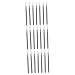 Hemoton 150 Pcs Disposable Eyeliner Brush Eyebrow Liner Brushes Eyeliner Brush Applicator Gel Eyeliner Brush