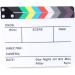 Neewer Acrylic Director's Film Clapboard 10x8/25x20cm Slate with Color Sticks - Buy Online on GoSupps.com
