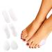 Little Toe Bunion Corrector 3 Pair Soft Gel Little Toe Protector Small Toe Detachment Corrector Pinky Toe Pad for Women and Men