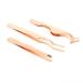 Wrong eyelash tweezers eyelash extensions eyelash extensions eyelashes tongs for eyelashes stick on by obeyalash (3 pairs eyelash tweezers)