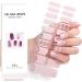 TQUXNGA 20 Pieces Semi Cured Gel Nail s Long Lasting Semi Cured Nail Stickers with Soft Glossy Gel Finish Gel Nail Sticker BSS0229 - Buy Online on GoSupps.com