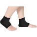 Toeless Gel Heel Sock Heel Protective Socks Muscle Fatigue Prevent Getting Hot for Foot Fatigue Keep Dry (Black) - Buy Online on GoSupps.com