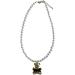 Oralgos Elegant Bear Pearls Necklace | Stylish Charm Jewelry for Everyday Parties & Appointments | Versatile Art Beads & Alloy Design - Buy Online on GoSupps.com