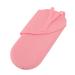 gernie Heat Resistant Pouch Hair Straightener Portable for Travel Plint Straightening Curling Wand Pad Silicone Cusion Thermal Insulation Bag Anti Scalding for Traveling Pink
