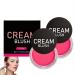 HNYXEQJL Multifunctional cream blush set for long cheek makeup - For everyday wear and parties - Pink
