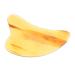 COHEALI Horn Pulling Sha Board Household Massagers Face Massage Scraping Massage Tool Scarping Bar Horn Scraping Board Pen Stick Face Guasha Board Scraper Horn Consumption Spa 9.5x5x0.5cm Black