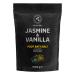 Foot bath salt jasmine - vanilla 1000g - pedicure foot bath salt - foot bath additive with essential jasmine oil and vanilla extract - natural sea salt - foot care - beauty - relaxation - aromatherapy