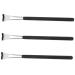 IWOWHERO 3pcs Fish Tail Brush Nose Contour Brush Women Makeup Brushes Brush for Nose Makeup Aluminum Tube 18.50X1.00X1.00CM As Shown 1