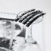XIAOL Black Crystal Rhinestone Barrettes - Shiny Hair Pins for Women (2pcs) - Buy Online on GoSupps.com