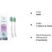 Philips Sonicare Intercare HX9002/10 - 2 Pack Electric Toothbrush Heads | Up to 7x Plaque Removal | RFID Chip | Standard White - Buy Online on GoSupps.com