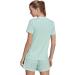 Buy Adidas Women's T-Shirt XS - Clear Mint | Stylish & Comfortable | International Shipping Available - Buy Online on GoSupps.com