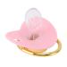 Ultra-Light Soft Silicone Pacifier for Newborns 6-18 Months - BPA-Free Ergonomic Pink Design for Breastfeeding Support - Buy Online on GoSupps.com
