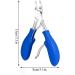 HCHGJKN Nail Clippers Toenail Clippers Dead Skin Remove Nail Ingrown Nipper Cuticle Scissors Nail Cutter Paronychia Tools Pedicure Manicure(Blue) - Buy Online on GoSupps.com