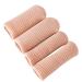 4pcs Silicone Stretched Cuttable Tube Moisturizing Protector for Toe Bunion Corn Callus