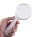 Magnifying Glass 10X Handheld HD Optical Lens Magnifying Glass for Elderly Youth Reading Books Clock Repair Recognition White Made in China