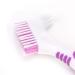 Health Gear Denture Cleaning Brush - Double Bristle Head for Dental Bridges & Oral Care | Effective Plaque Removal - Buy Online on GoSupps.com