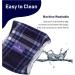 Micoooyo Washable Abdominal Bandage for Men | Reusable Dog Diapers | Suction-Adjustable Doggy Wraps | Large 3-Pack in Checkered Red Blue & Gray (40.6-50.8 cm Waist) - Buy Online on GoSupps.com