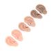 Artificial Ear Model Soft 3 Pairs Human Ear Model Silicone Reusable for Home